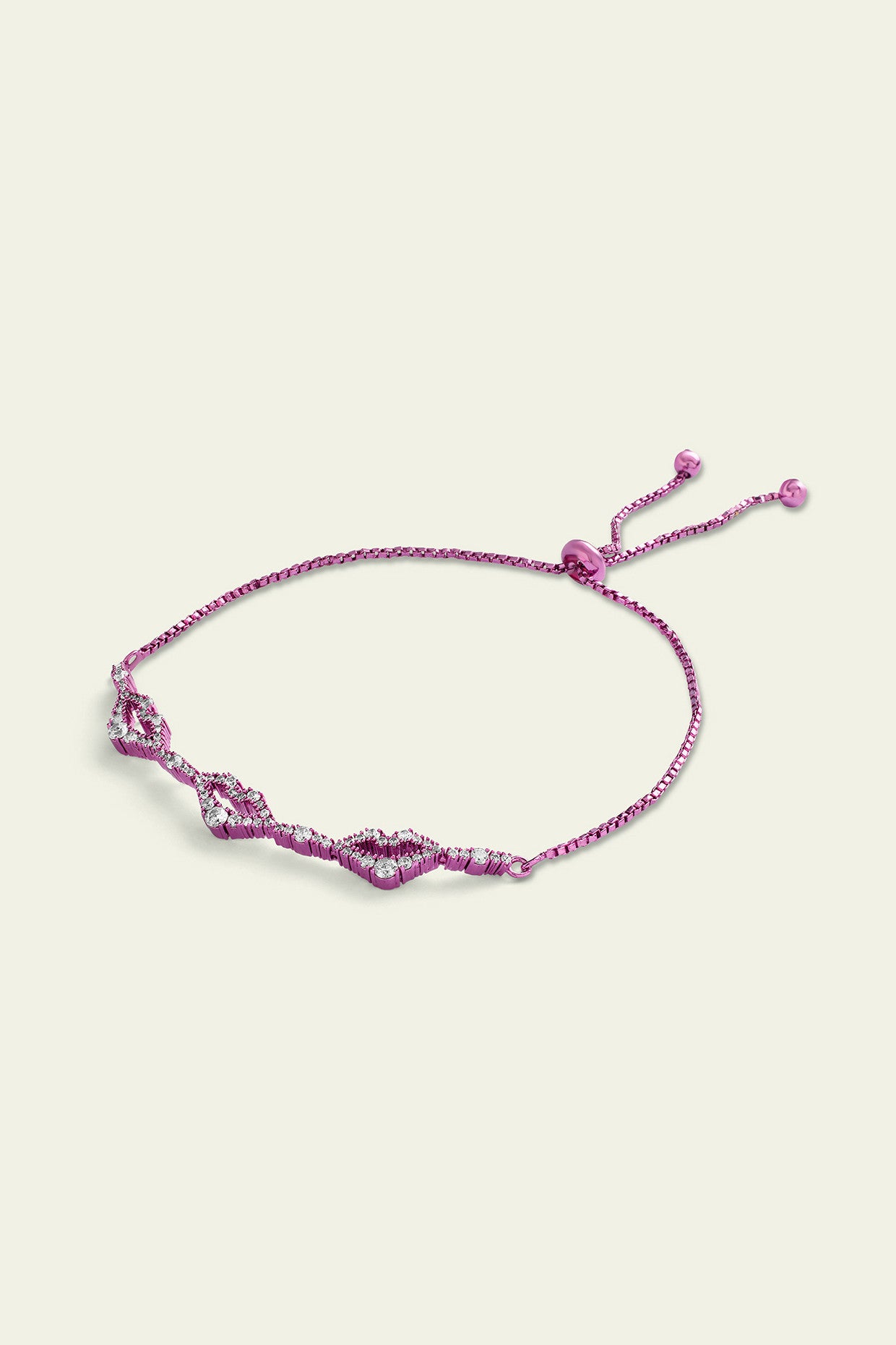 Pink Lips Bracelet