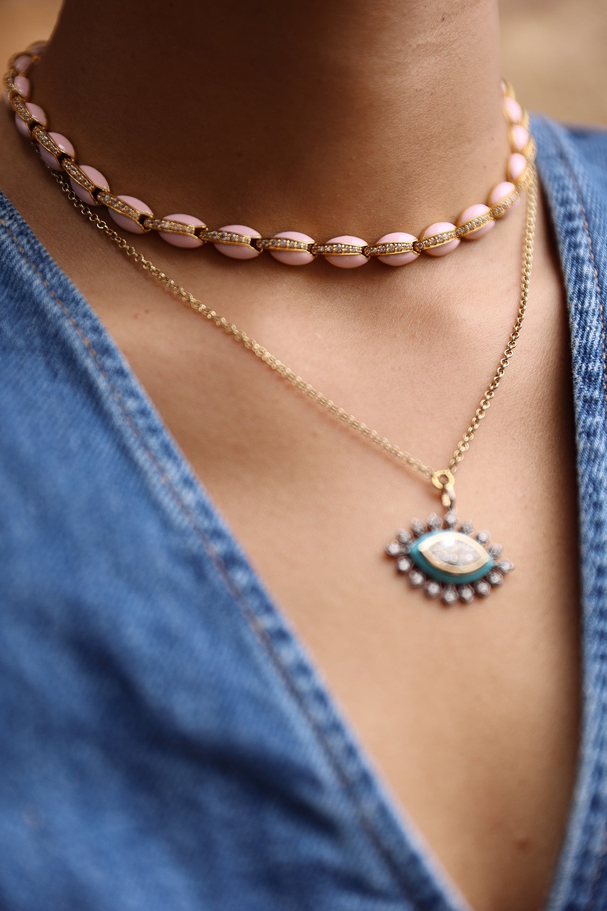 Pink Nexus Choker