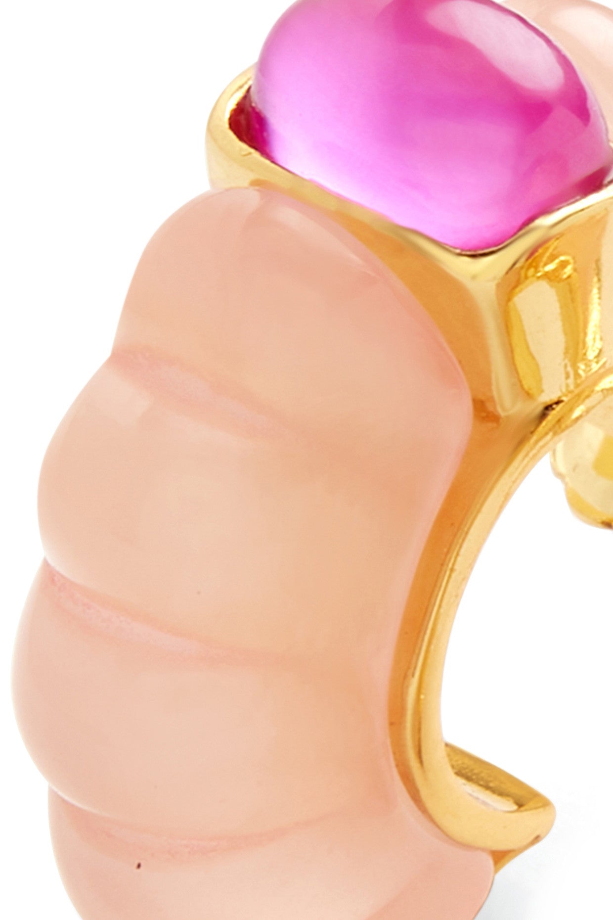 Pretty In Pink Hoops