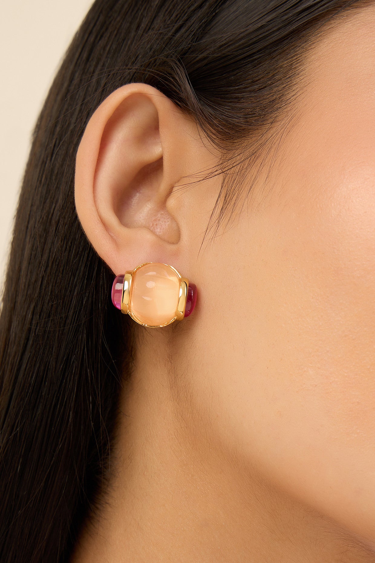 Pretty In Pink Studs