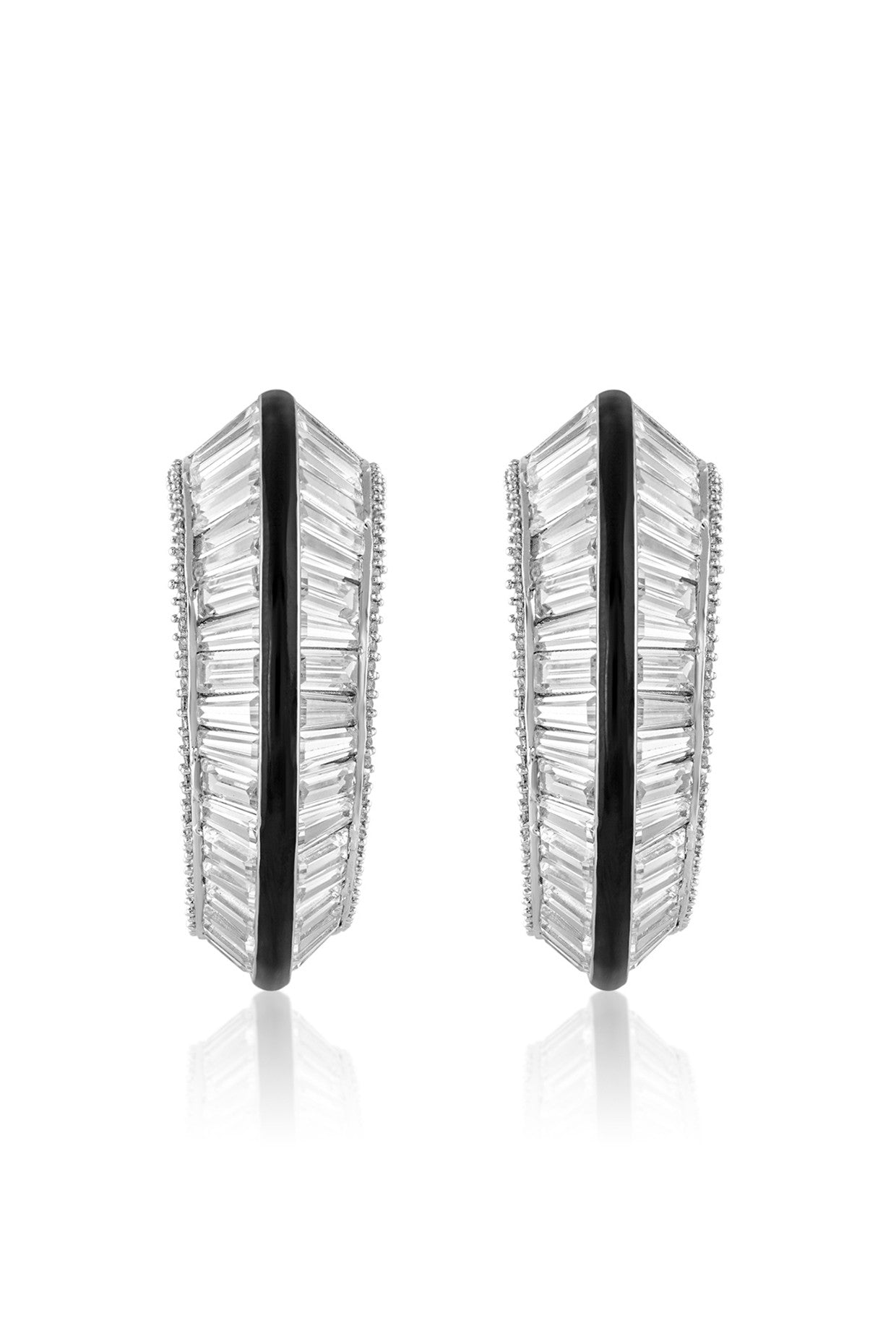 Radiant Hoop Earrings