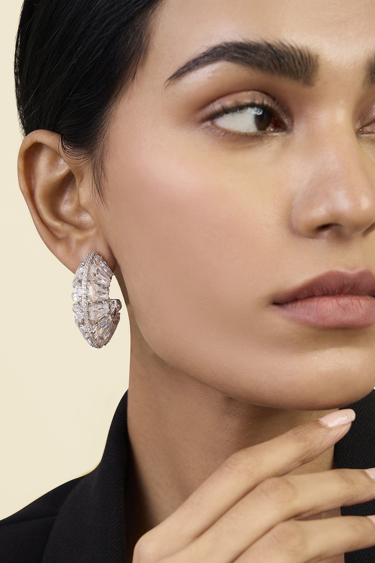 Radiant Huggie Earrings