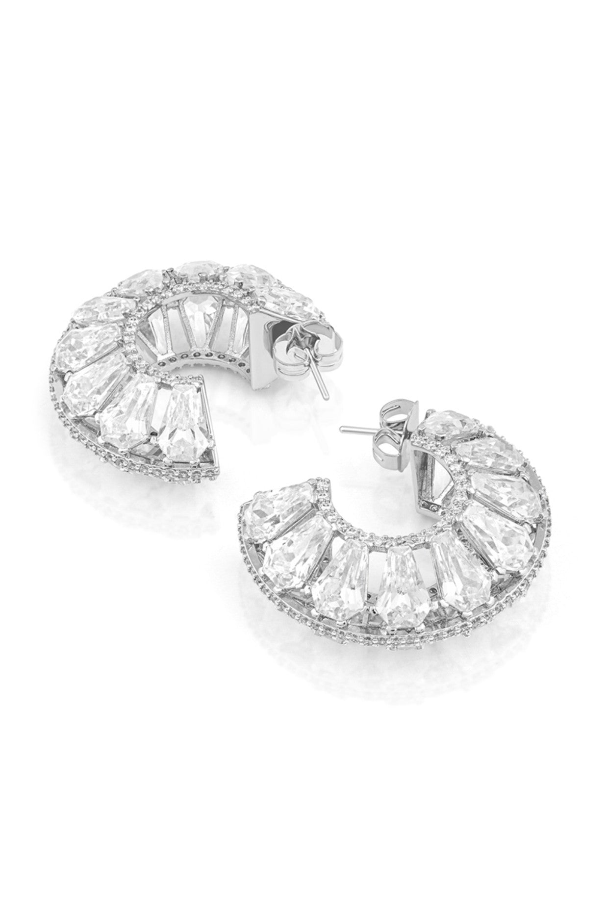 Radiant Huggie Earrings