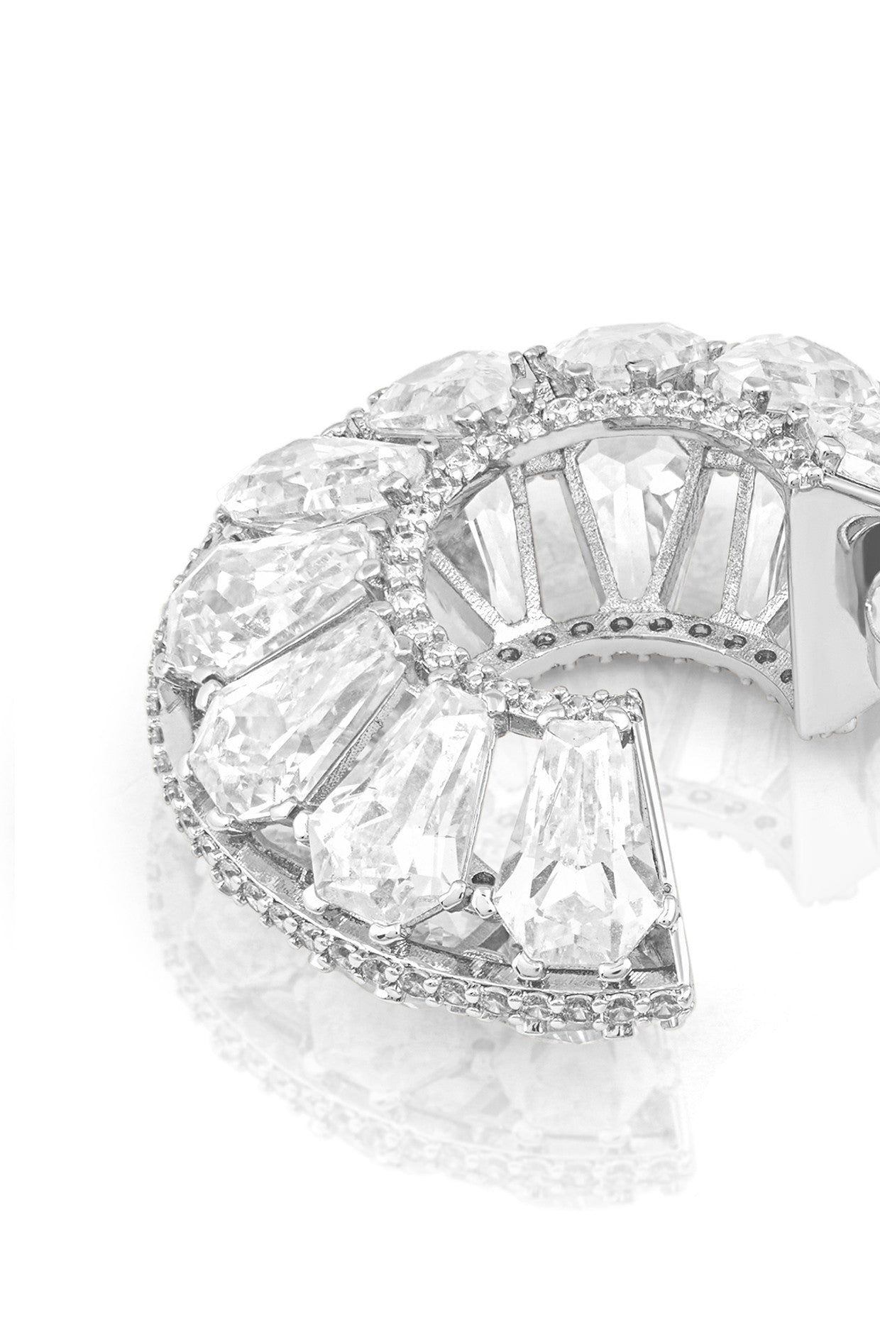 Radiant Huggie Earrings