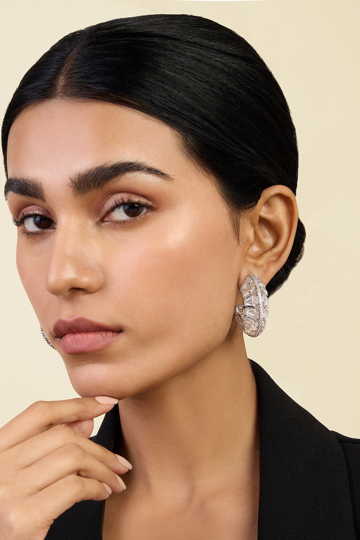 Radiant Huggie Earrings