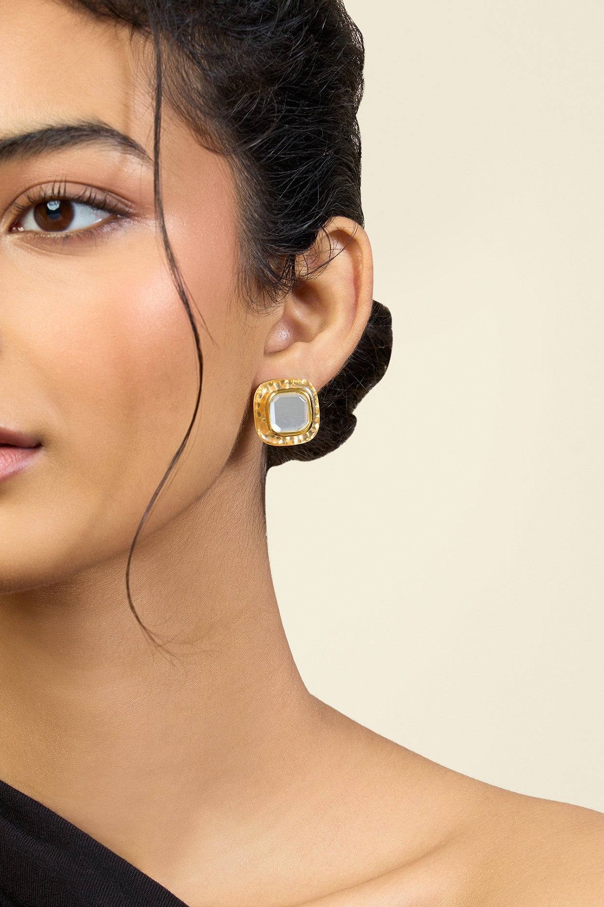 Resin Mirror Small Studs