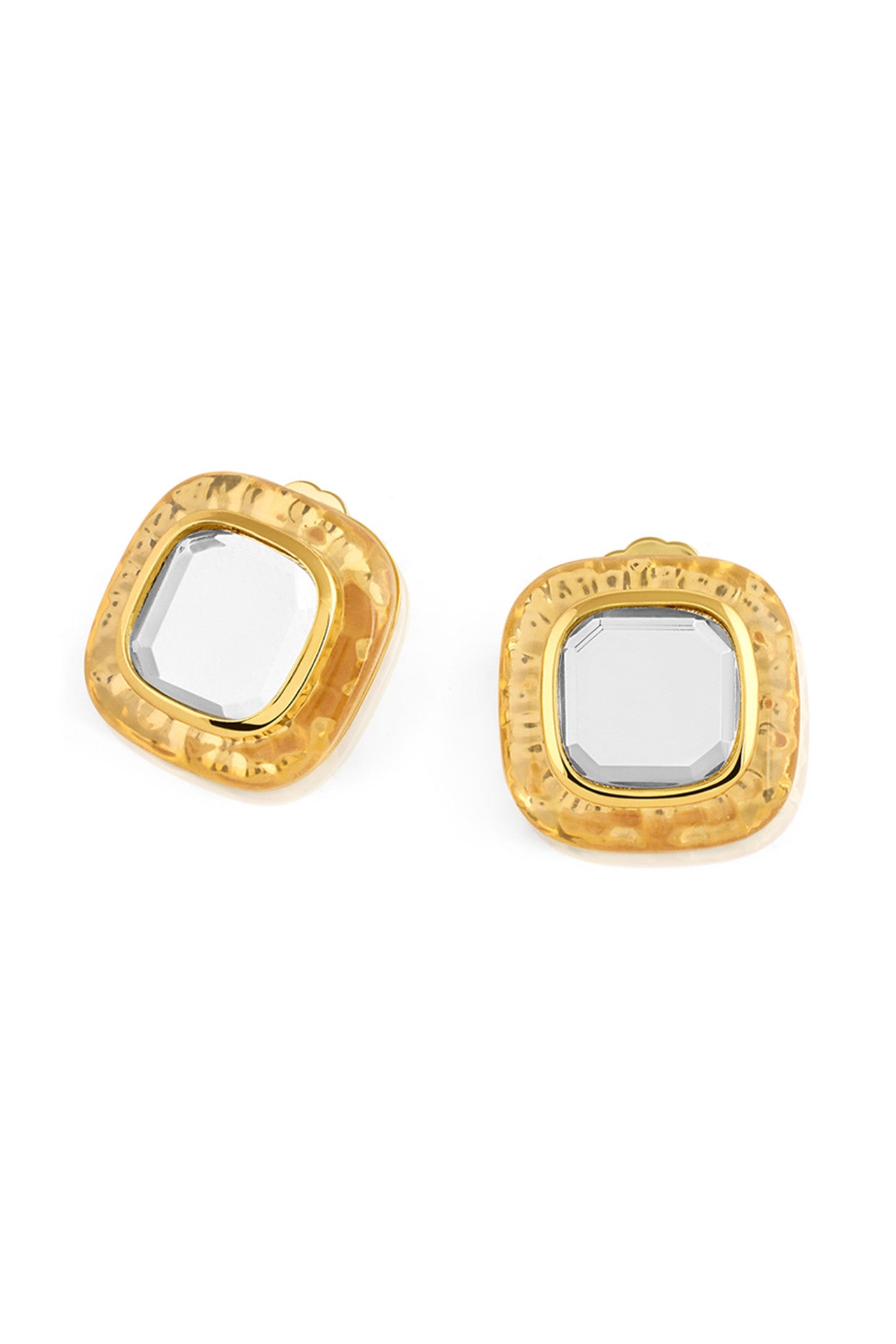 Resin Mirror Small Studs