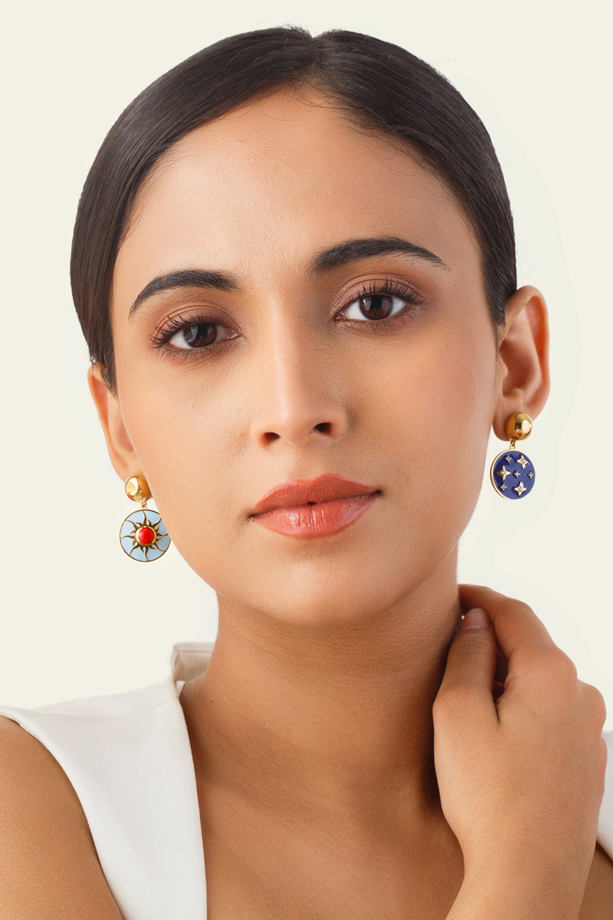 Reversible Sun & Stars Earrings