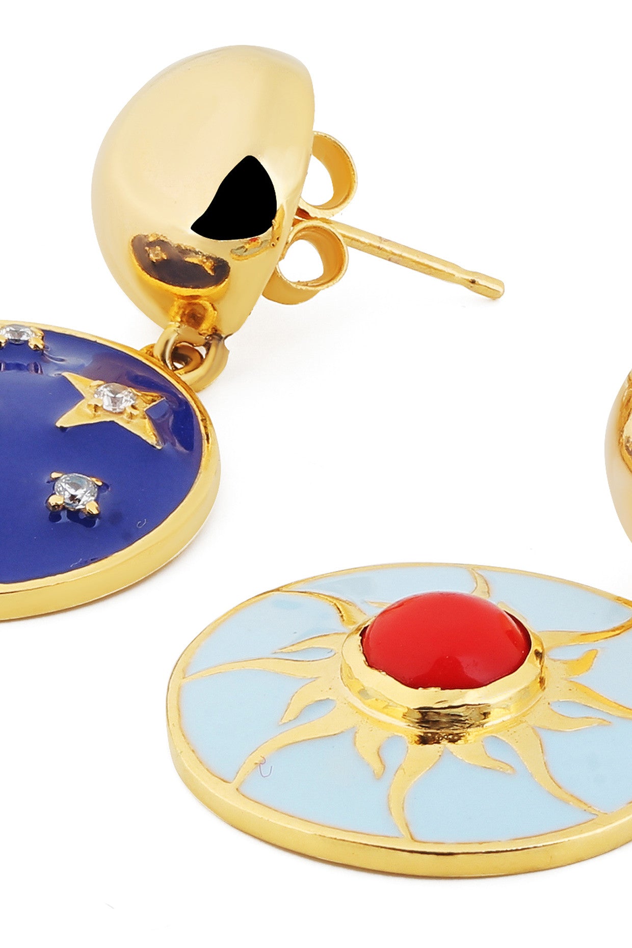 Reversible Sun & Stars Earrings