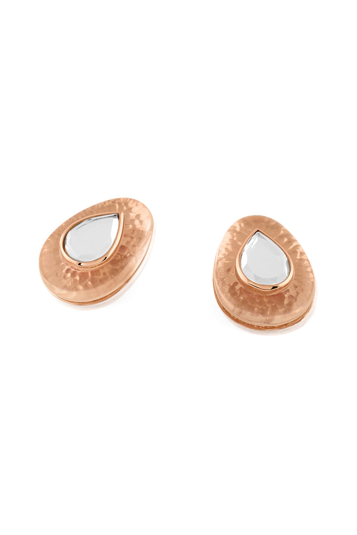 Rose Mirror Boondein Studs