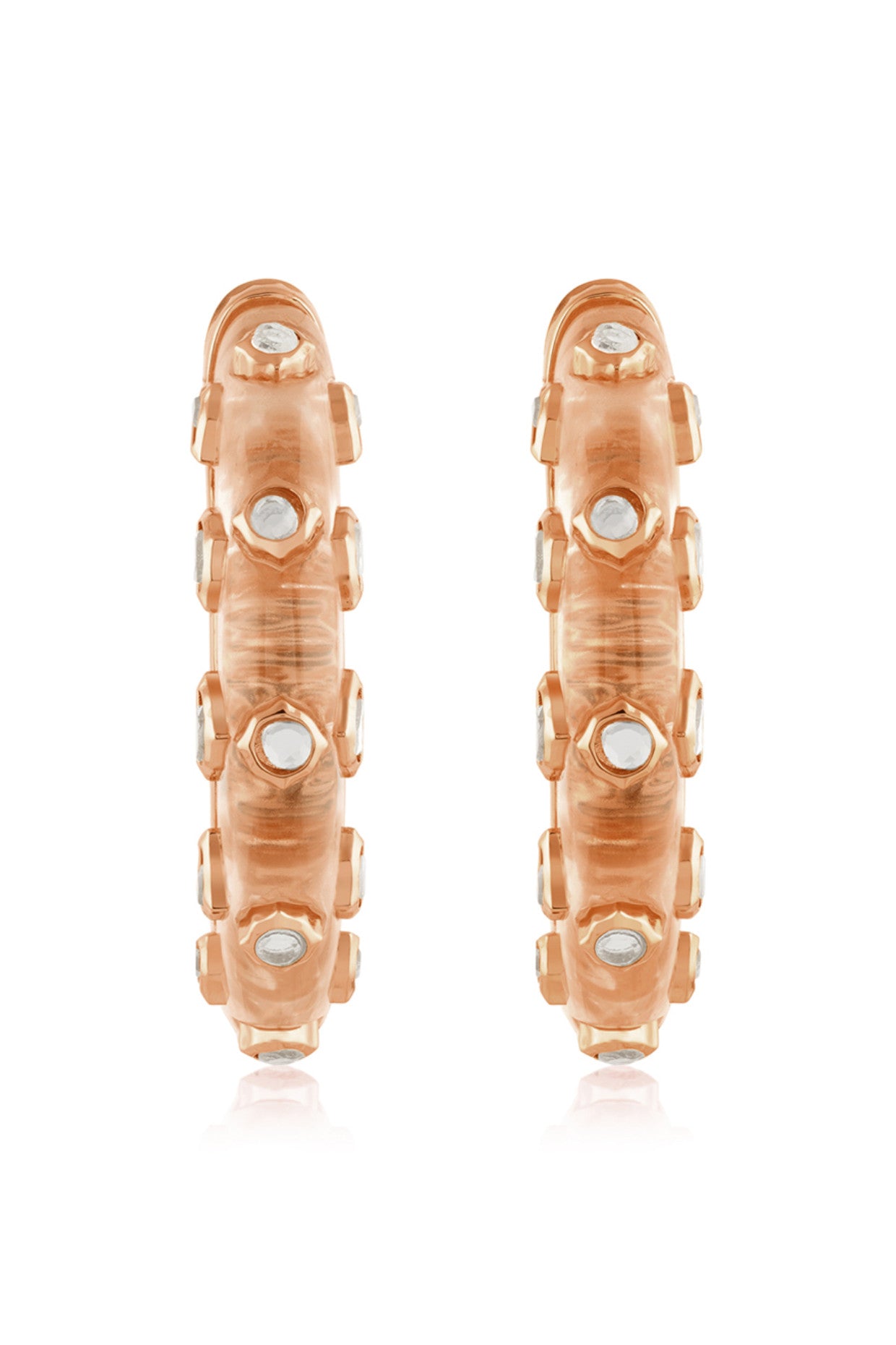 Rose Sona Statement Hoops
