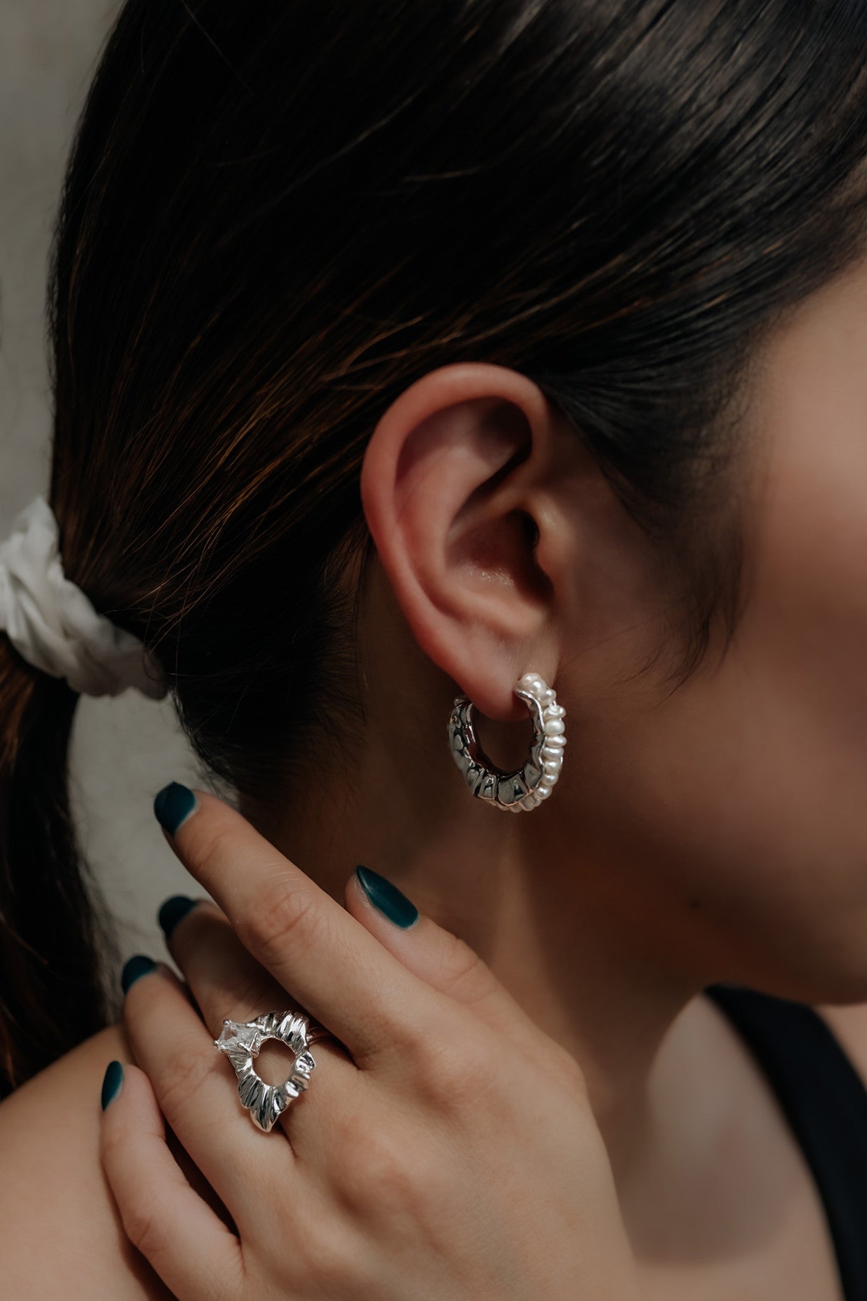 Shiso Pearl Earrings