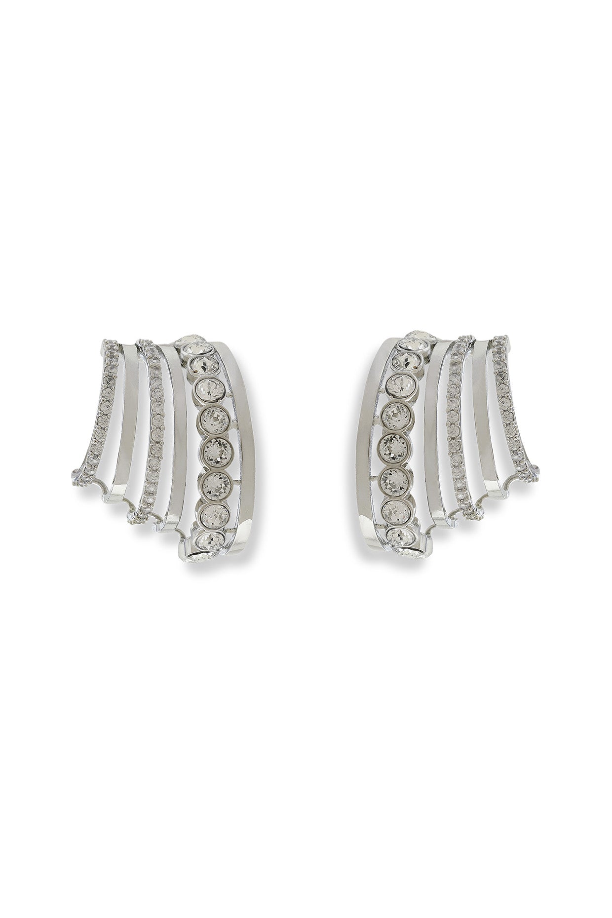 Silver Echo Earrings