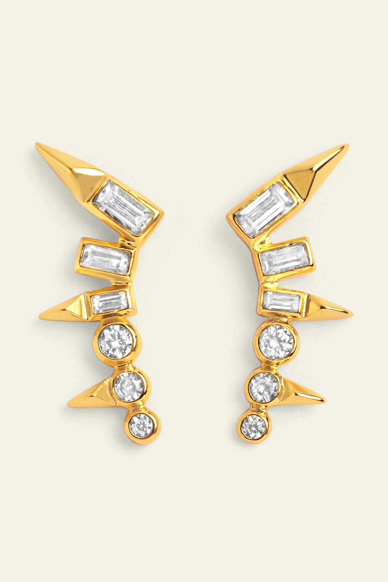 Spiked Rock Studs