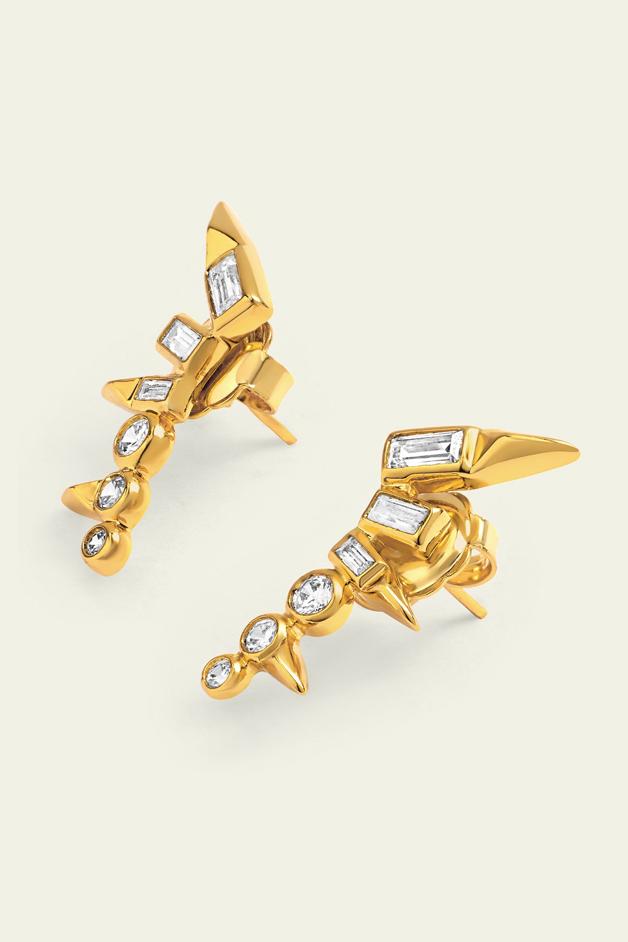 Spiked Rock Studs