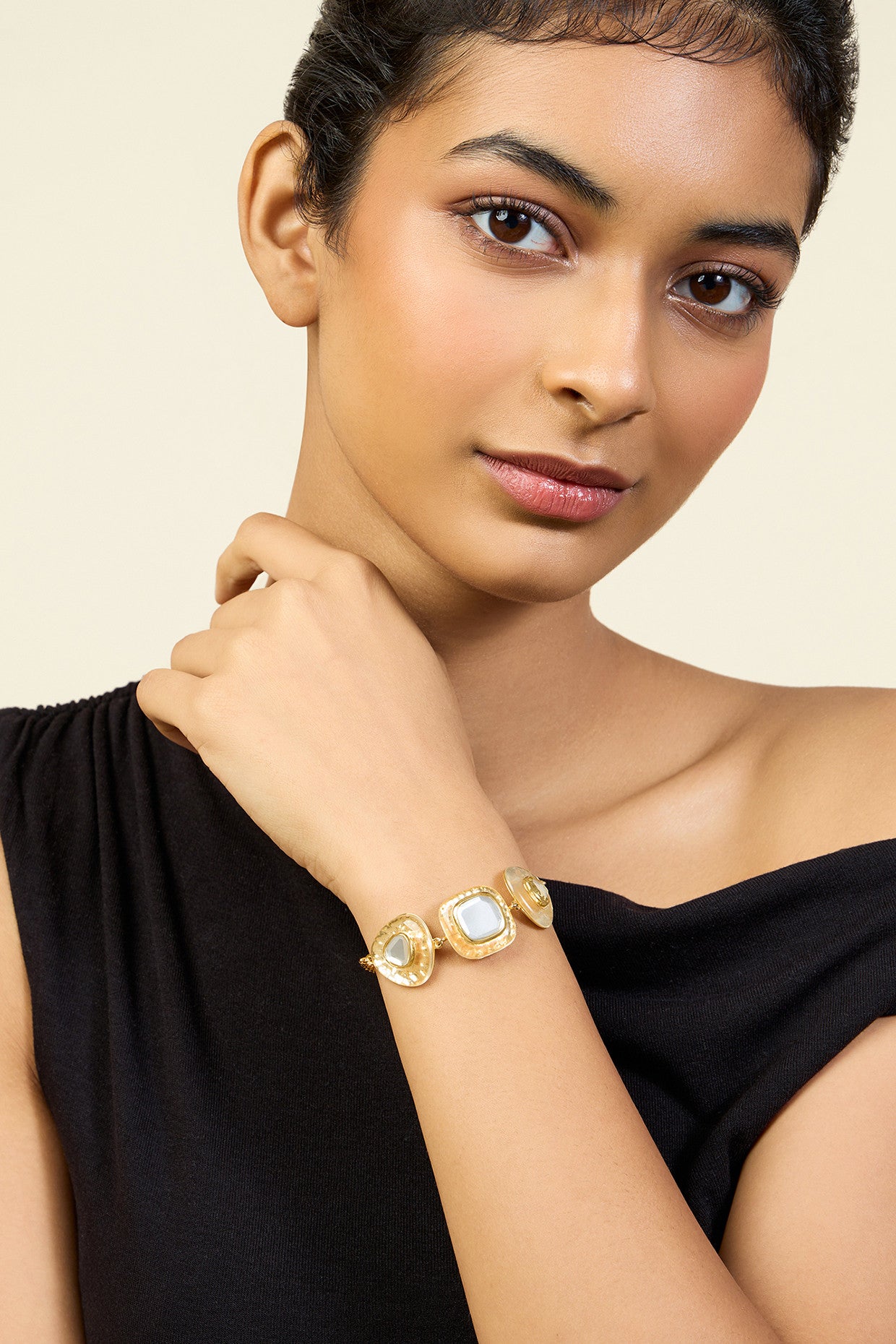 Teesri Mirror Bolo Bracelet
