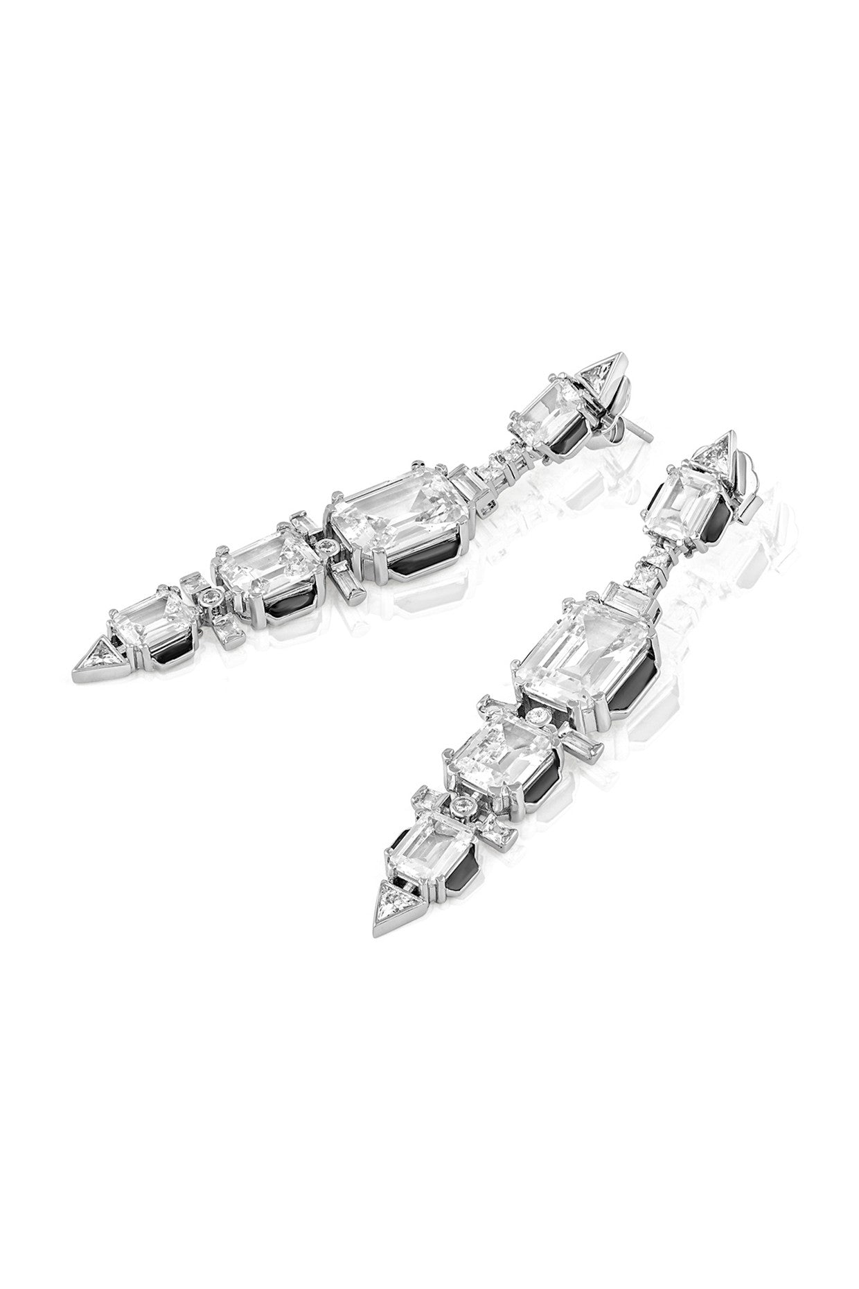 Three Tier Dangler Earrings