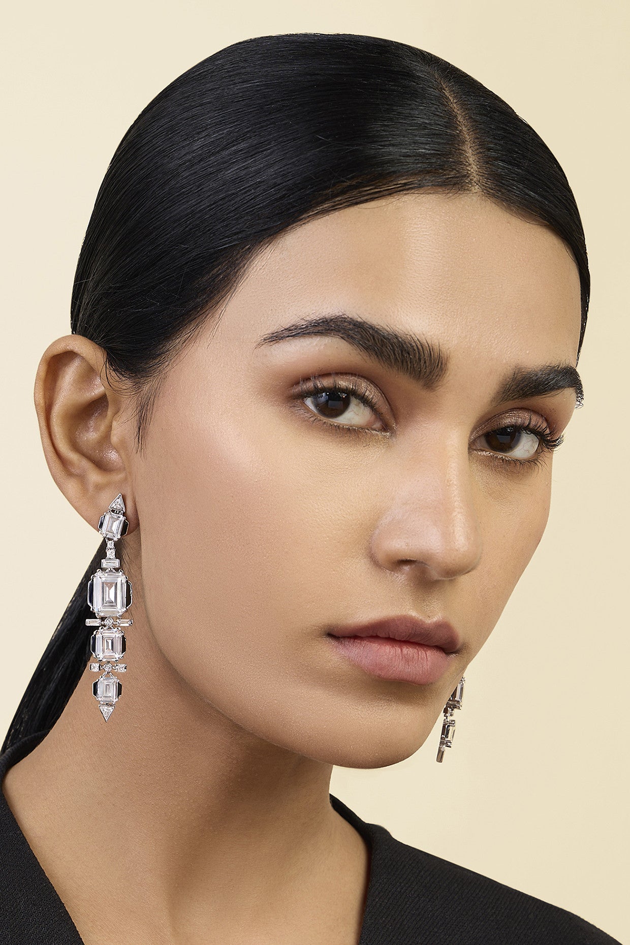 Three Tier Dangler Earrings