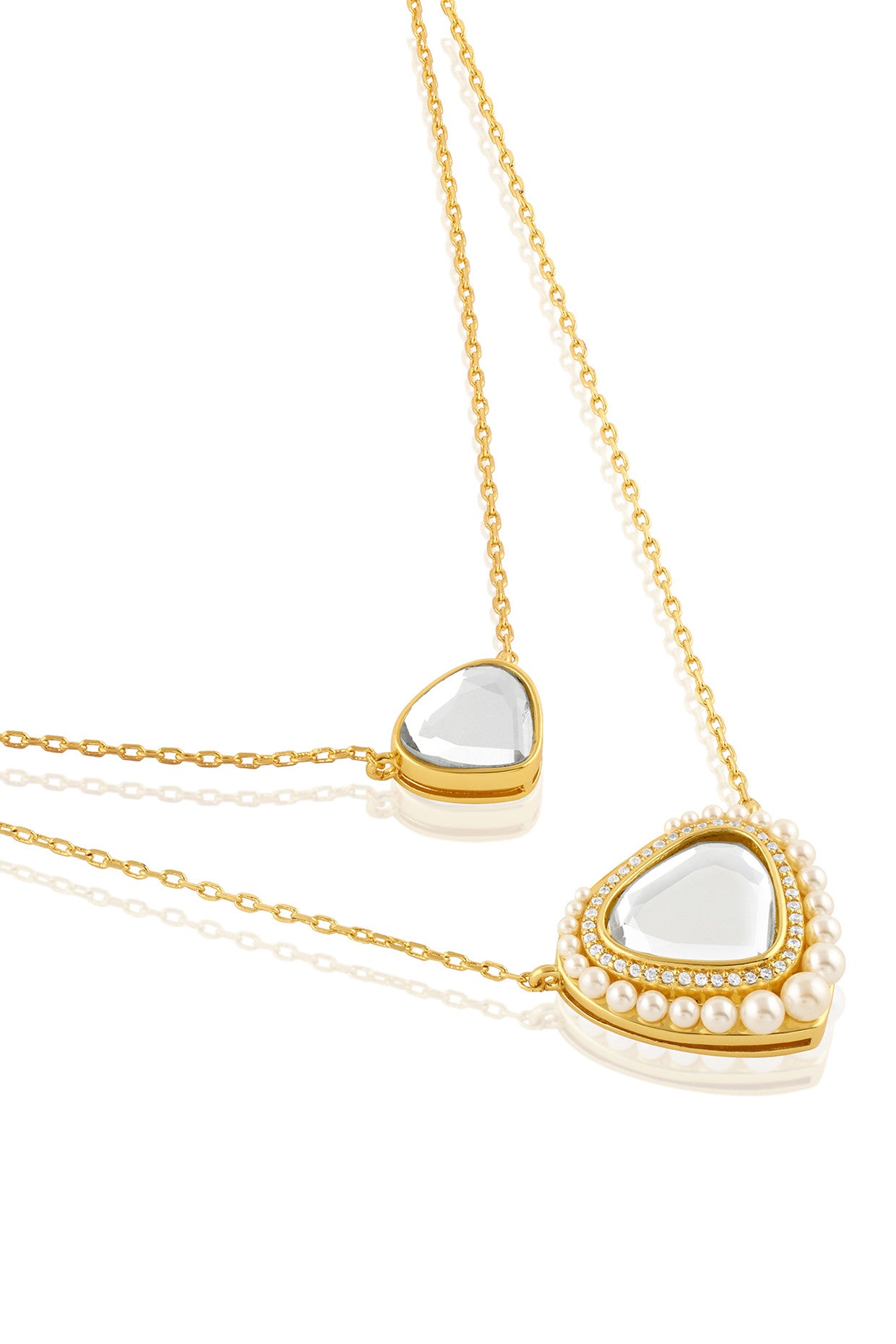 Trikone Layered Necklace