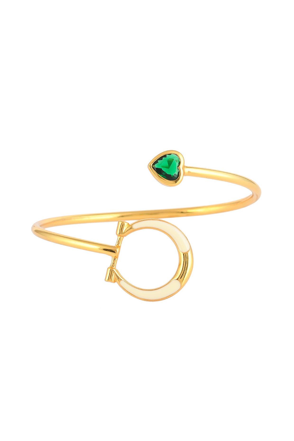 White Horse Shoe Bangle