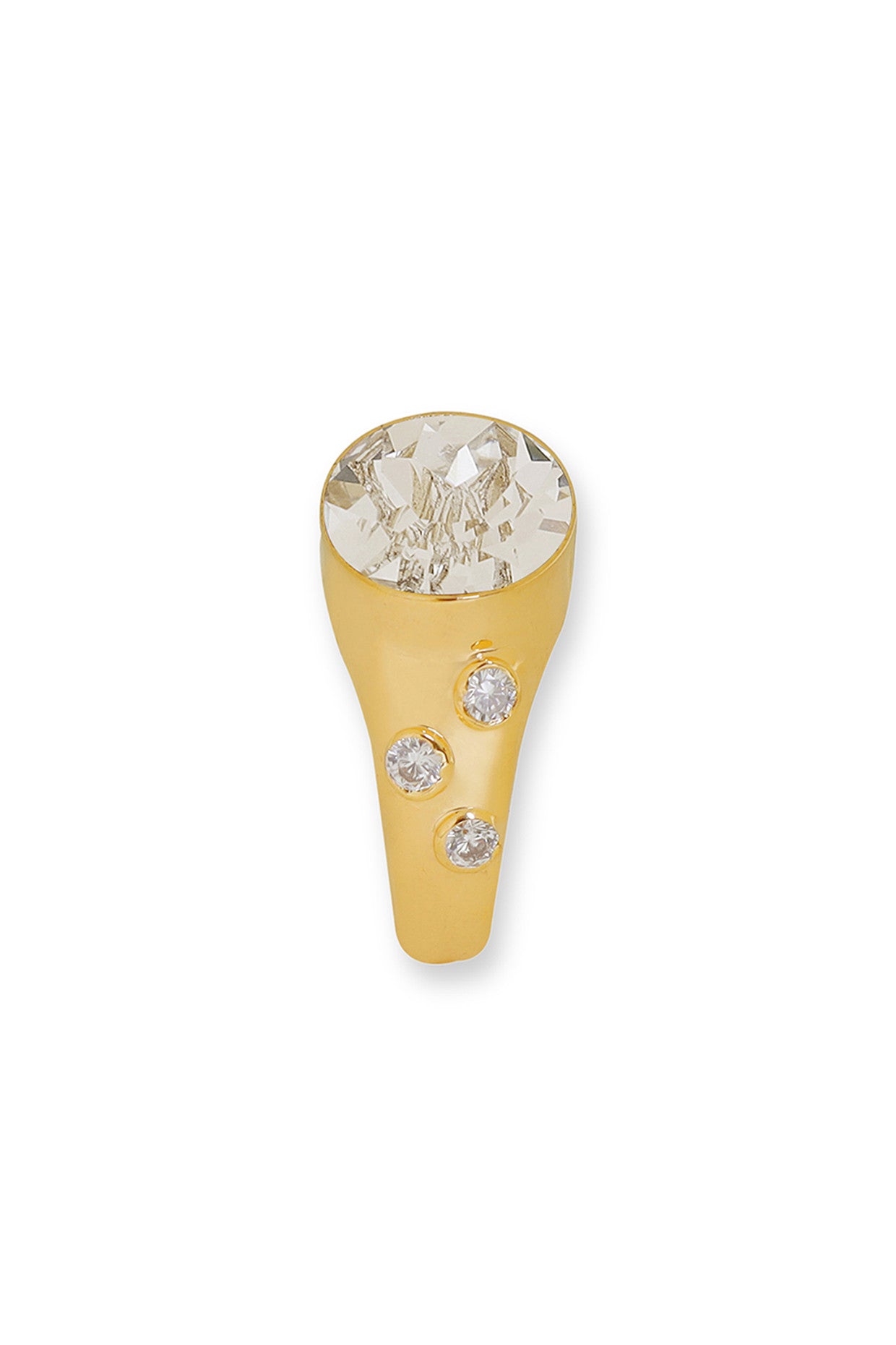 Gold Sculpture Ring